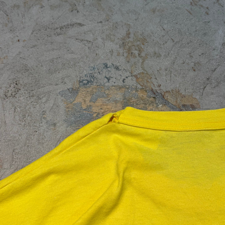 Used clothing Made in USA 90's FRUIT OF THE LOOM/ Fruit of the Room/ Printed T-shirt/ Single stitch/ Size XXL