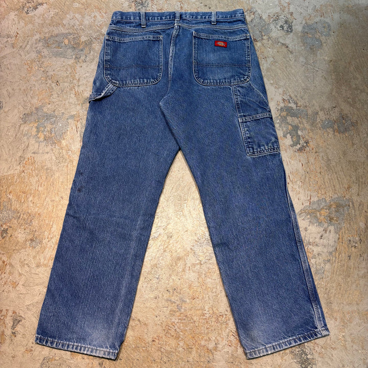 古着 Dickies/ ディッキーズ/ デニムペインターパンツ / 実寸サイズ33×29