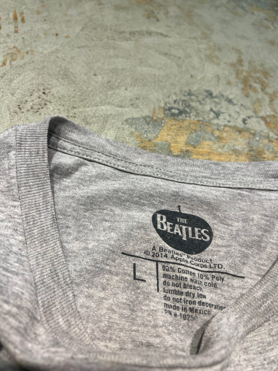 #MA88 古着 THE BEATLES/ビートルズ/フォト プリント Tシャツ/サイズL