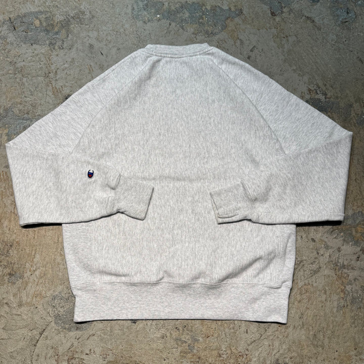 古着 Champion/ チャンピオン/リバースウィーブ/ クルーネックスウェット/ カレッジロゴ/サイズM