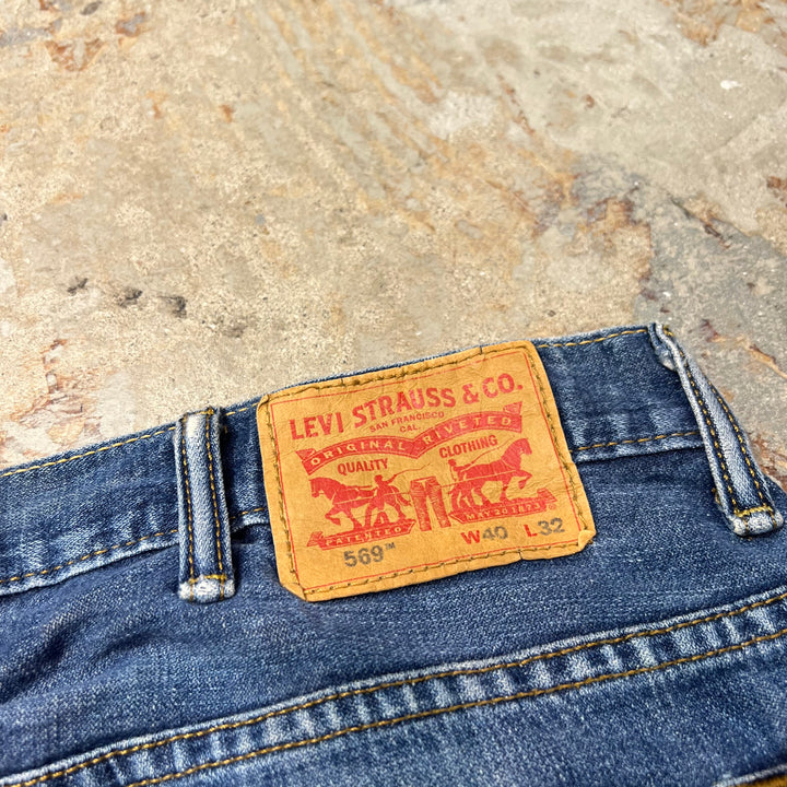 古着 Levi's/リーバイス/Denim Pants/デニムパンツ/569/実寸サイズ44×31