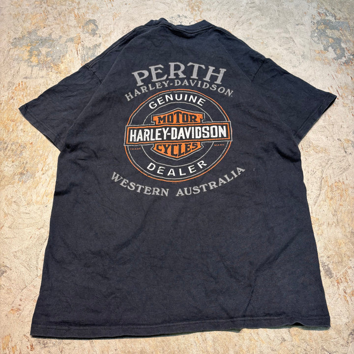 古着 Harley-Davidson/ハーレーダビッドソン/ プリントTシャツ/ サイズL