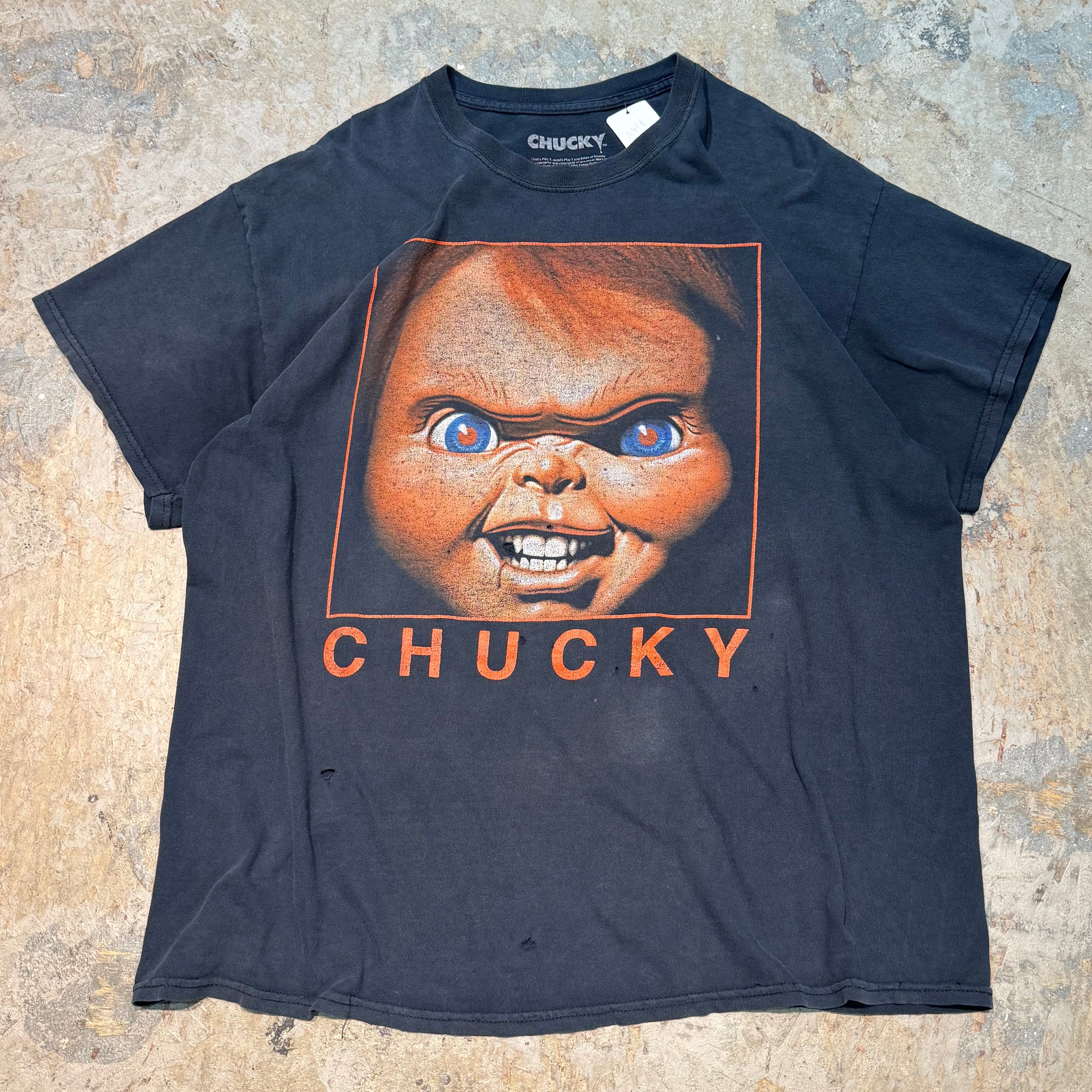 スペシャル 90s チャッキー CHUCKY Tシャツ フェード個体 ムービーT スペシャル 90s チャッキー CHUCKY Tシャツ フェード個体