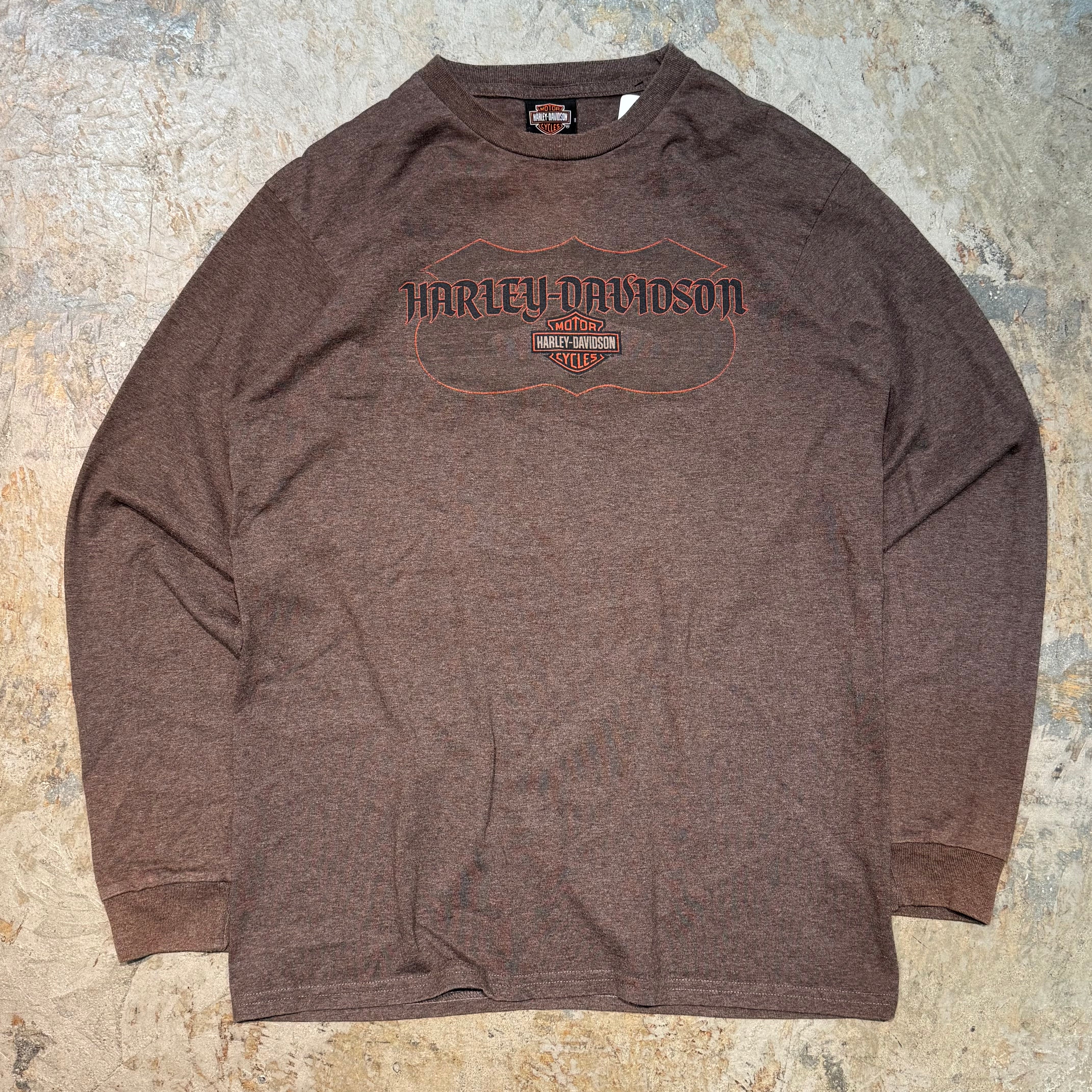 古着 USA製 Harley-Davidson/ハーレーダビッドソン/ ロング 古着 USA製 Harley-Davidson/ハーレーダビッドソン/ ロング