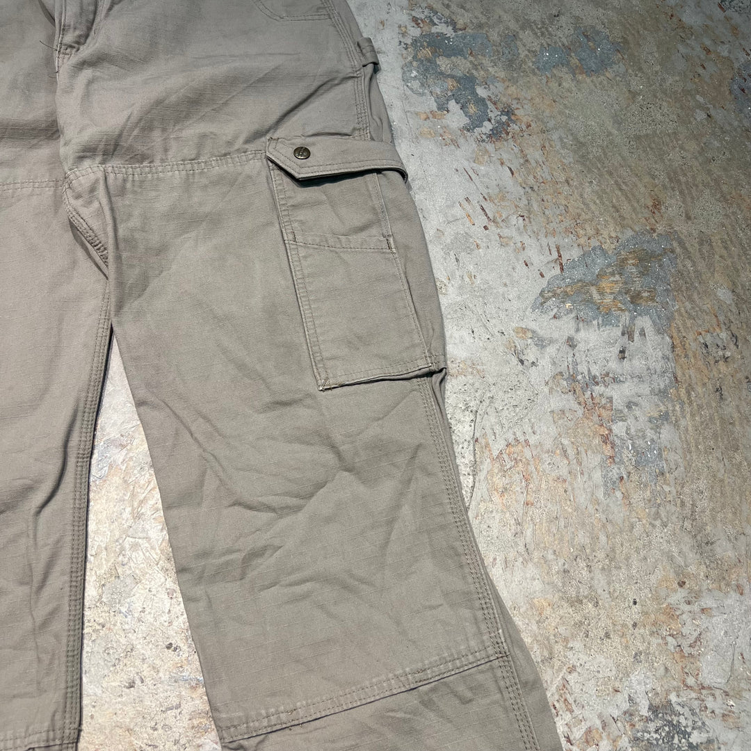 #4742 古着 Carhartt/カーハート/cargo Pants/zipper Fly/カーゴパンツ/ジッパーフライ/ダブルニー/サイズW36×34