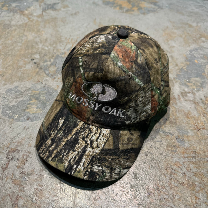 古着 MOSSY OAK/ REXAM BISHOPVILLE PLANT/ リアルツリーカモキャップ