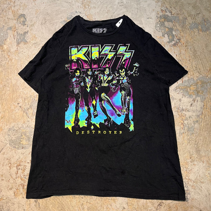 古着 KISS/ キッス/ アーティストTシャツ/ サイズL