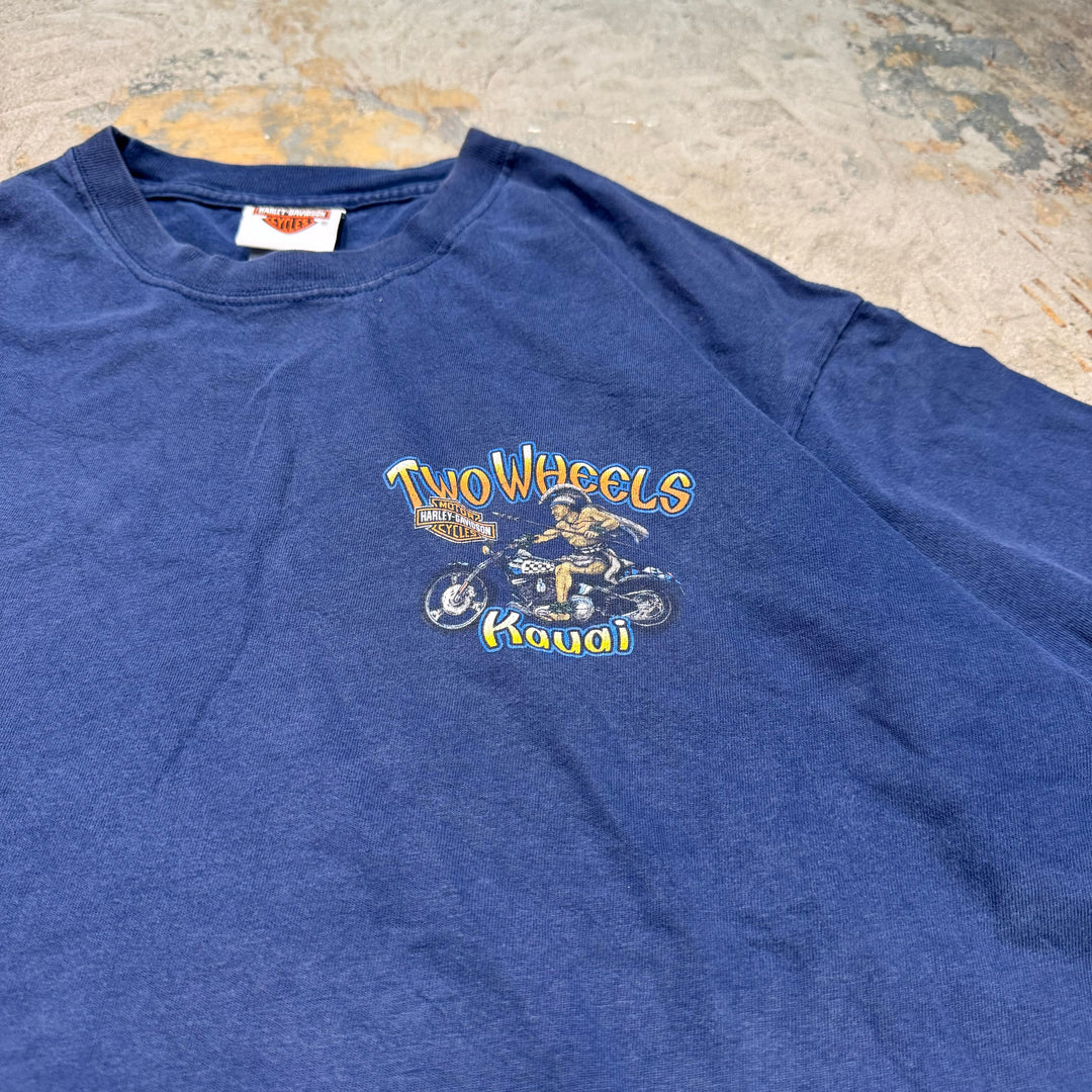 Used clothing Made in USA Harley-Davidson/Harley-Davidson/Printed T-shirt/Size L