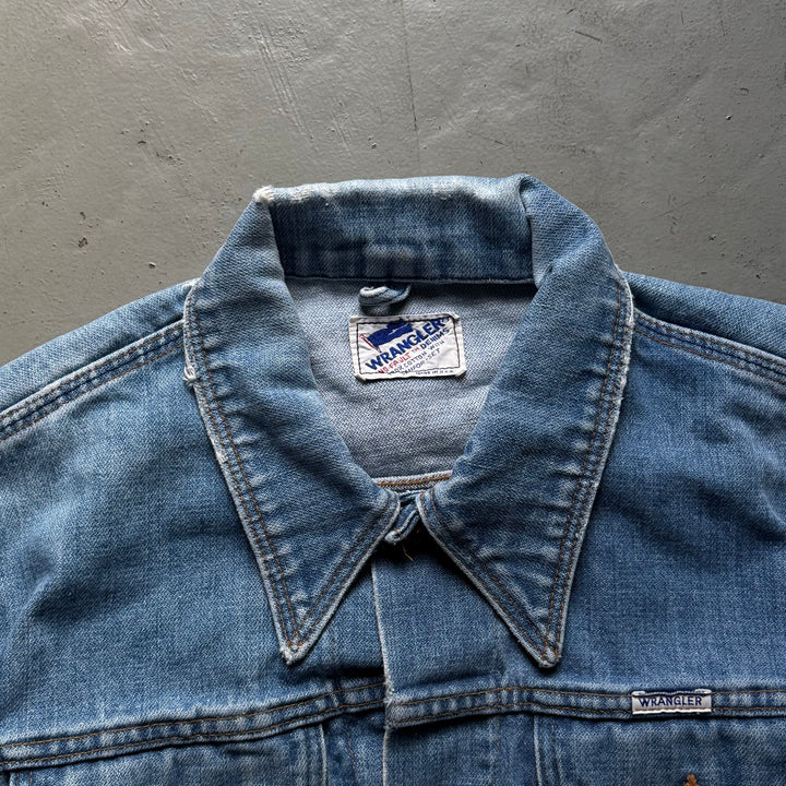 古着 USA製 80's Wrangler/ ラングラー/ デニムジャケット/ Gジャン/ サイズS相当