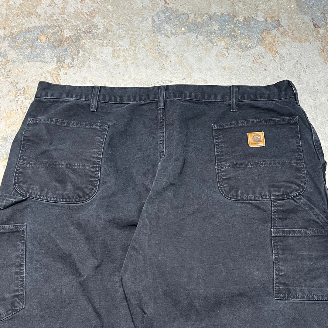 #4511 古着 Carhartt/カーハート/ Duck Painter Pants/ダック地 ペインターパンツ/B11 BLK/サイズ44×30