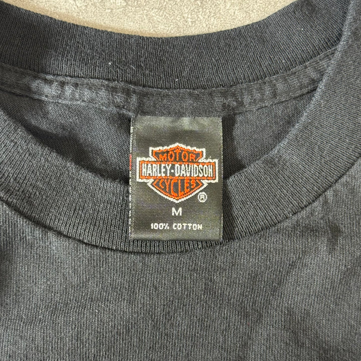 古着 USA製 90's Harley-Davidson ハーレーダビッドソン プリントTシャツ シングルステッチ サイズM