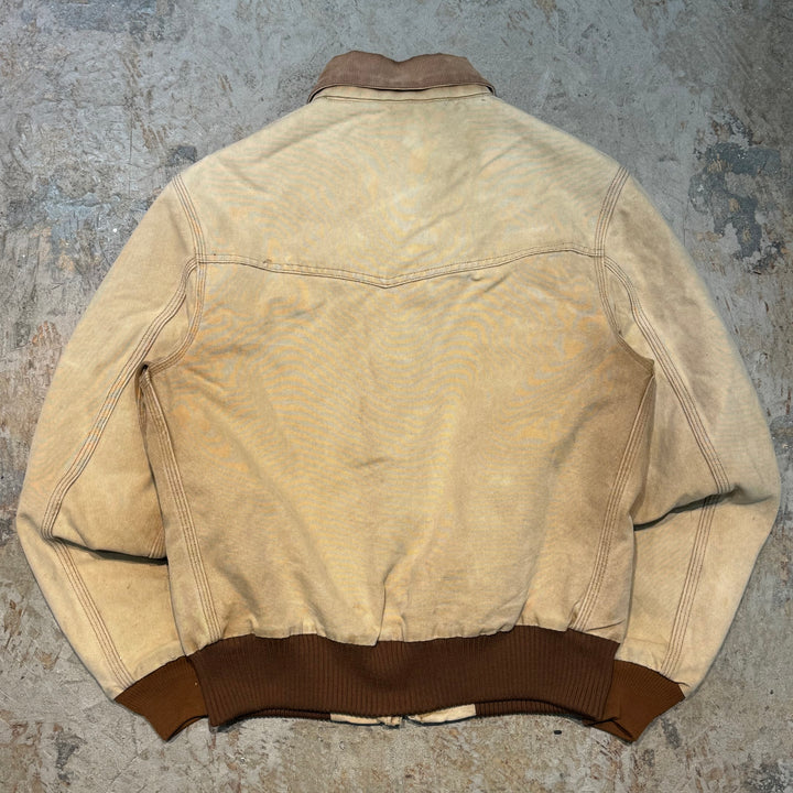 古着 Carhartt/ カーハート/ サンタフェジャケット/ ダック地/ 裏地キルティング/ 襟コーデュロイ/ サイズM