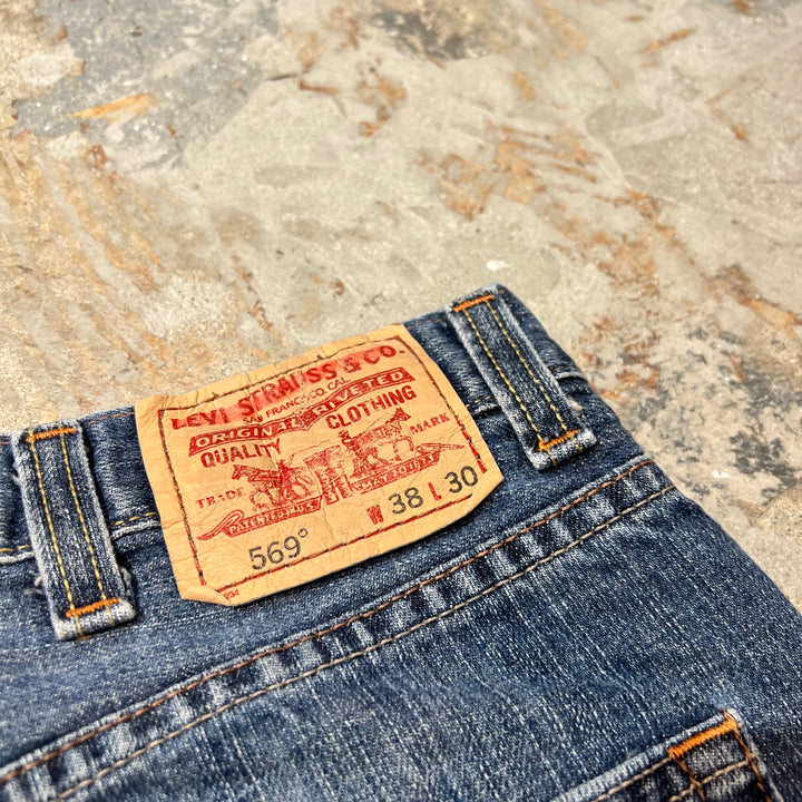 古着 Levi's/リーバイス/Denim Pants/デニムパンツ/569/実寸サイズ38×30