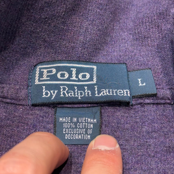 古着 90's〜 POLO by Ralph Lauren/ ポロラルフローレン/ ハーフジップニットセーター/ サイズL