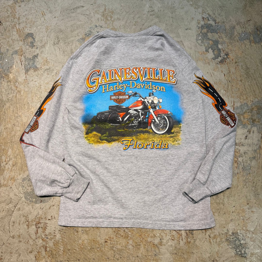 古着 Harley-Davidson/ハーレーダビッドソン/ プリントロングTシャツ/ サイズS
