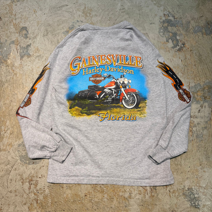 古着 Harley-Davidson/ハーレーダビッドソン/ プリントロングTシャツ/ サイズS