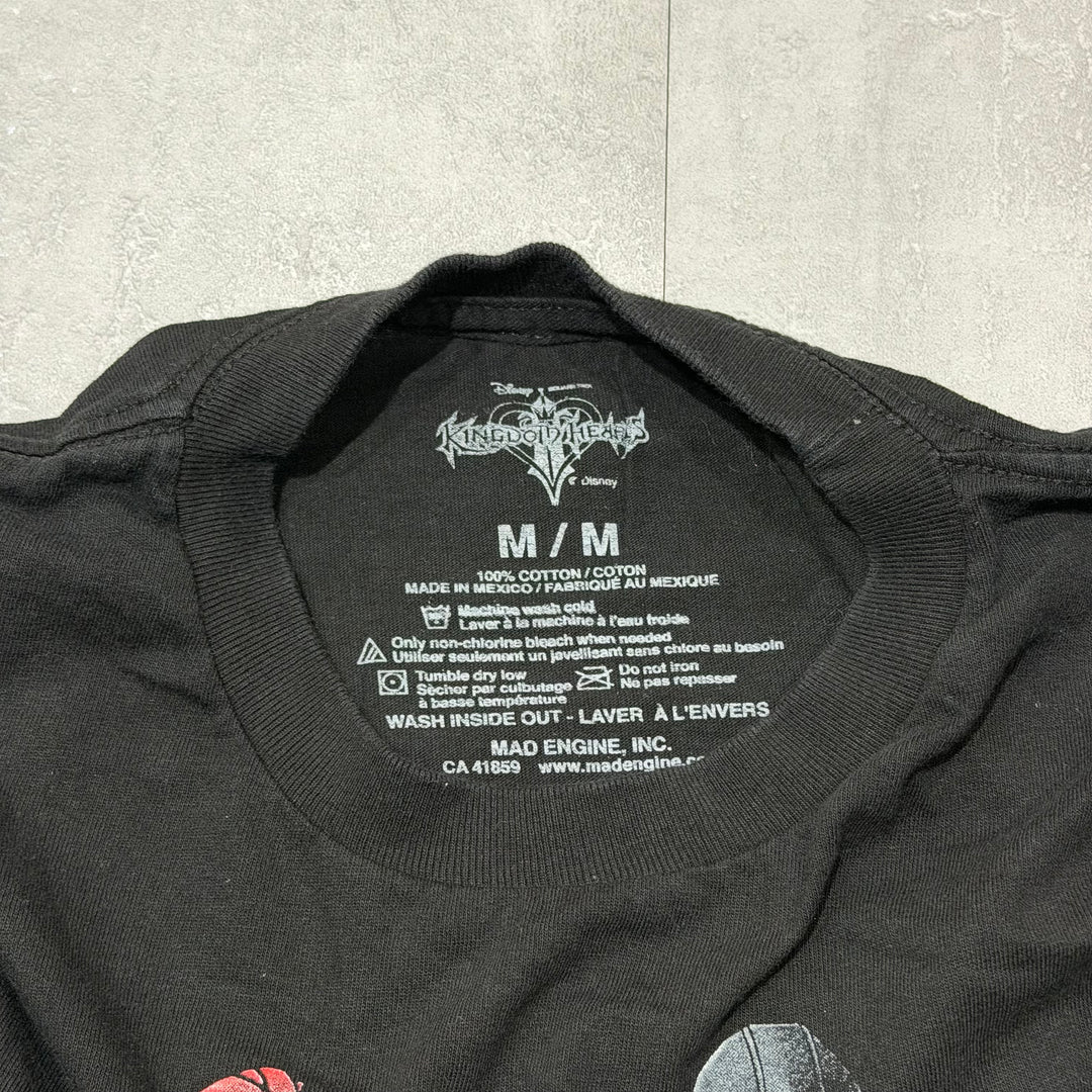 古着 KINGDOM HEARTS/ キングダム ハーツ/ DISNEY/ ディズニー/ プリントTシャツ/ サイズM