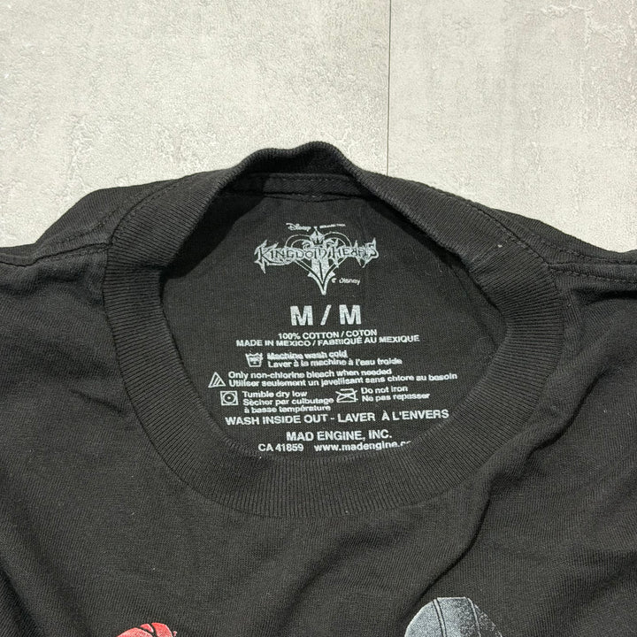 古着 KINGDOM HEARTS/ キングダム ハーツ/ DISNEY/ ディズニー/ プリントTシャツ/ サイズM