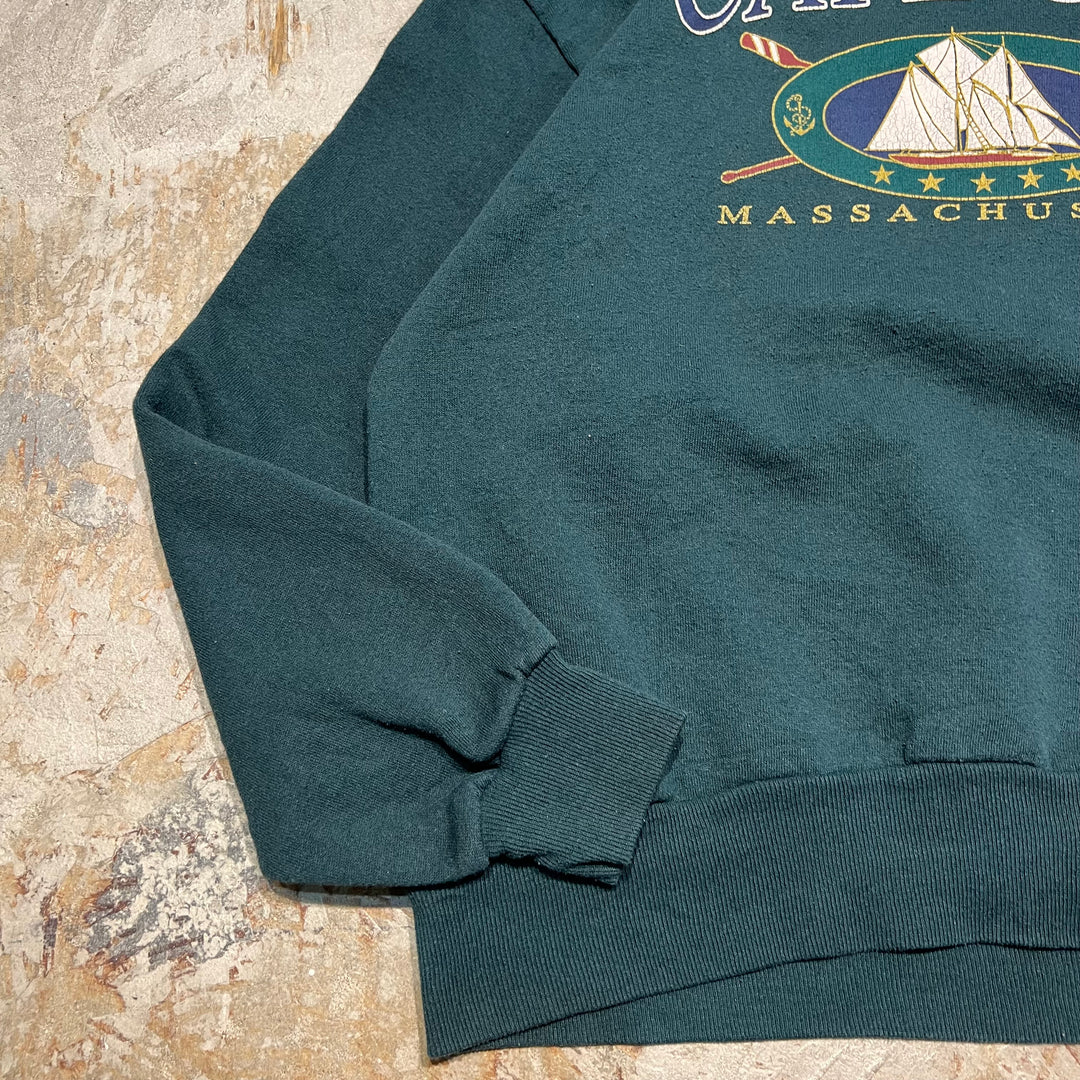 #3987 Jerzees/ジャージーズ Crew neck Sweatshits/クルーネックスウェット/CAPE COD MASSACHUSETTS/MADE IN U.S.A/サイズL