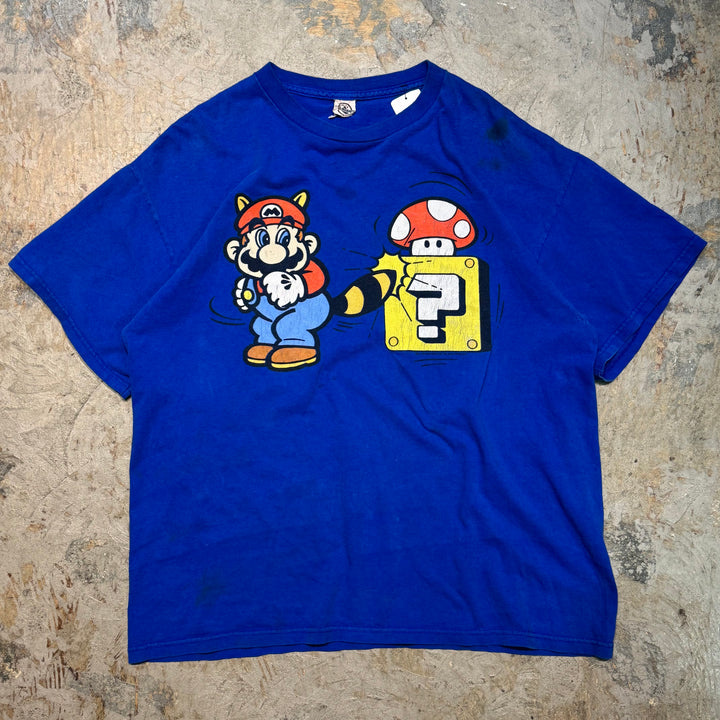 古着 USAVINTAGE / スーパーマリオブラザーズ/ キャラクターTシャツ/サイズL