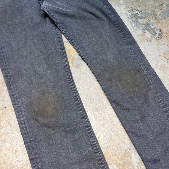 #4754 古着 Levi's/リーバイス/Black Denim Pants/ブラックデニムパンツ/511/サイズ34×32