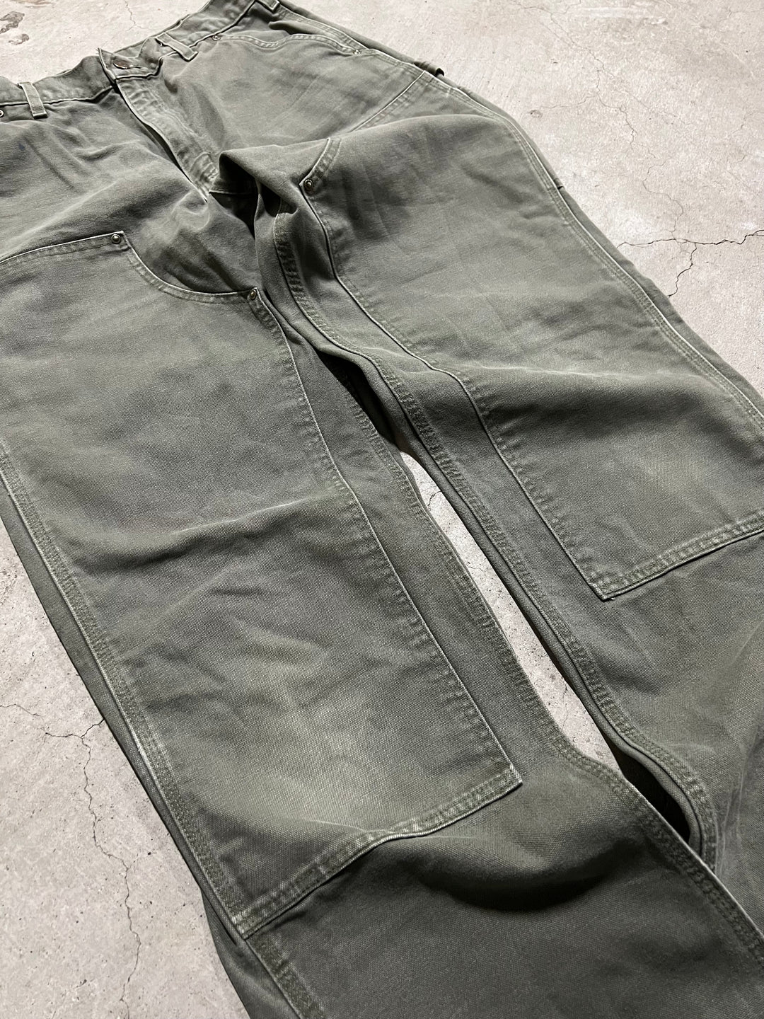 #MA08 古着 Carhartt/カーハート/ Duck Painter Pants/ダック地 ペインターパンツ/ワークパンツ/実寸サイズ32/31