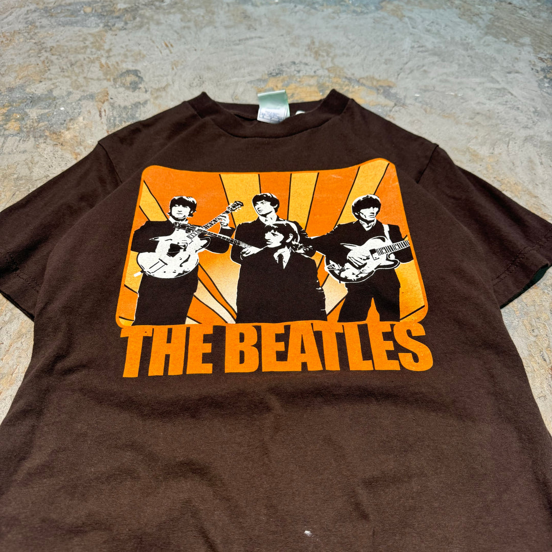 古着 BEATLES/ビートルズ/アーティストプリントTシャツ/サイズS
