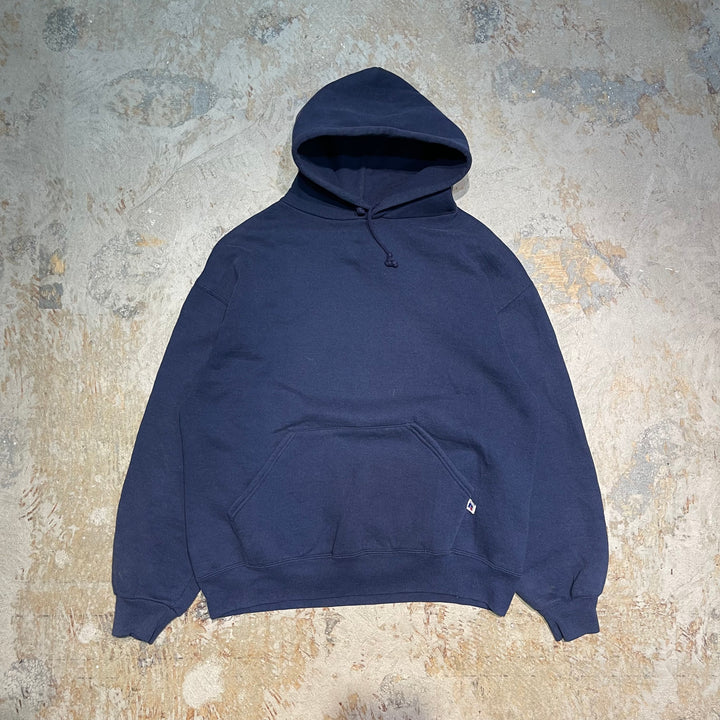 #3516 古着/Russell/ラッセル/hoodie sweat/フーディースウェット/無地/MADE IN U.S.A/サイズL