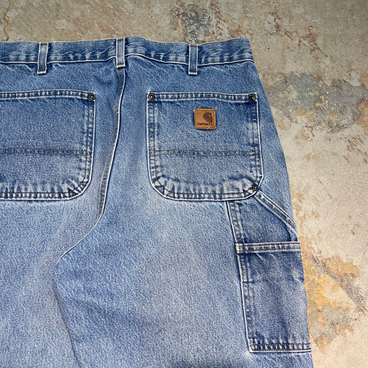 #1748 Old Clothing Carhartt/Carhartt Double-Knee Painter Pants/Double Knee Painter Pants/Jeans/Denim Pants/Size 34×34