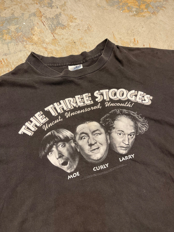 #MA68  古着 USA製 95's The Three Stooges/三ばか大将/コメディ映画/オールドムービー/ヴィンテージ シングルステッチ/Tシャツ/サイズL