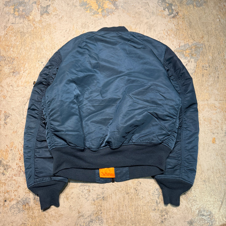 古着 90's Alpha Industries/米空軍/MIL-J-82790J/フライトジャケット /MA-1/サイズM