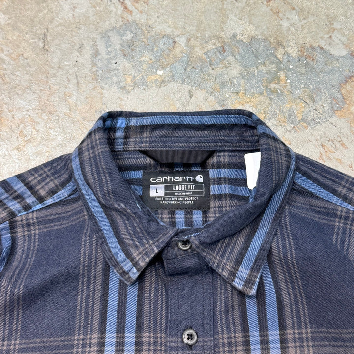 古着 carhartt/カーハート/ 長袖シャツ/ チェック柄/ サイズL