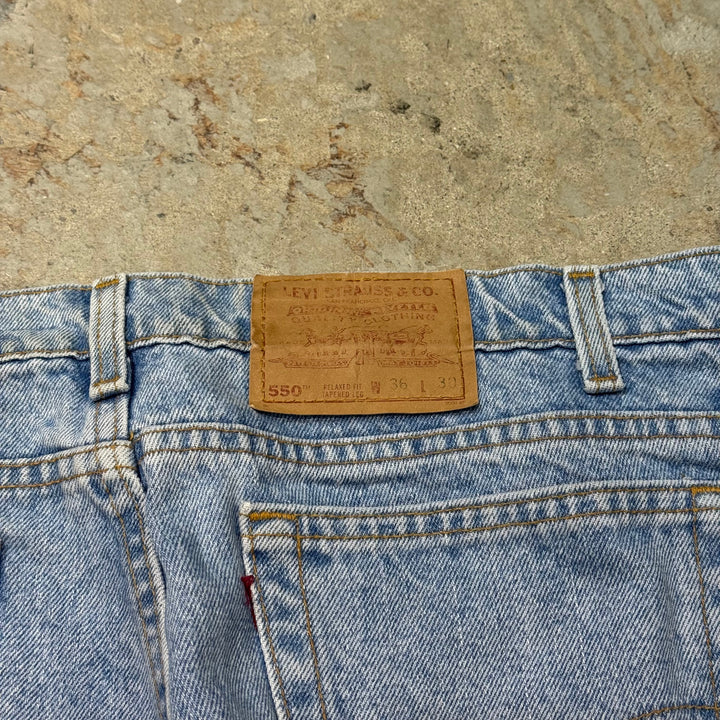 古着 USA製Levi's/ リーバイス/ Denim Pants/デニムパンツ/ 550/ サイズ35×29