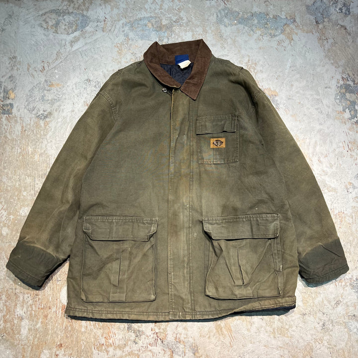 #3584 古着 Dickies/ディッキーズ / Duck Coat /ダックコート/裏地キルティング/サイズXL