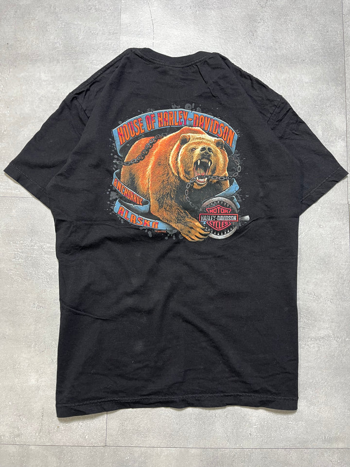 古着 USA製 Harley-Davidson/ハーレーダビッドソン/ プリントTシャツ/ サイズXL