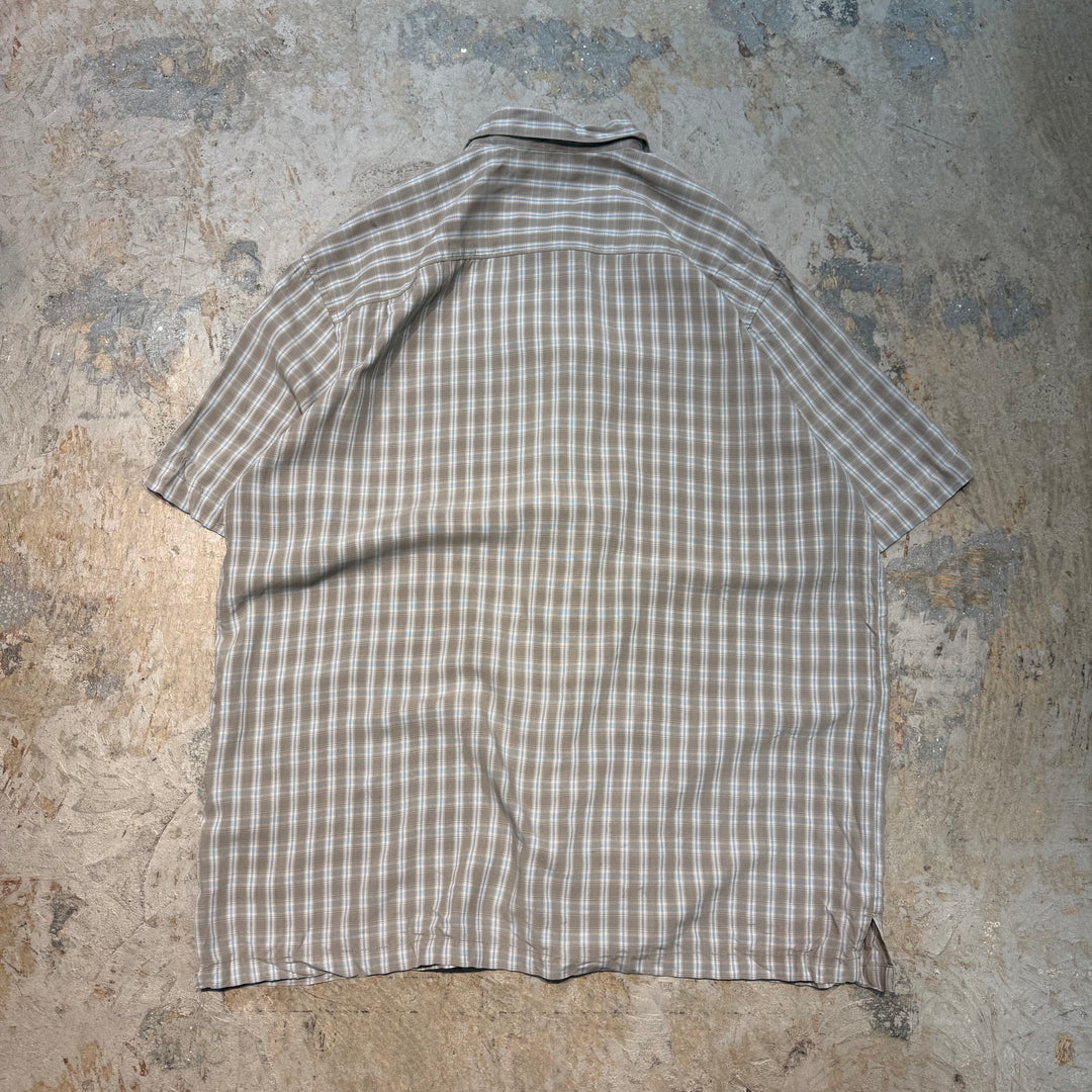 Used clothing Columbia/ Columbia/ Short sleeve shirt/ Checkered pattern/ Size L