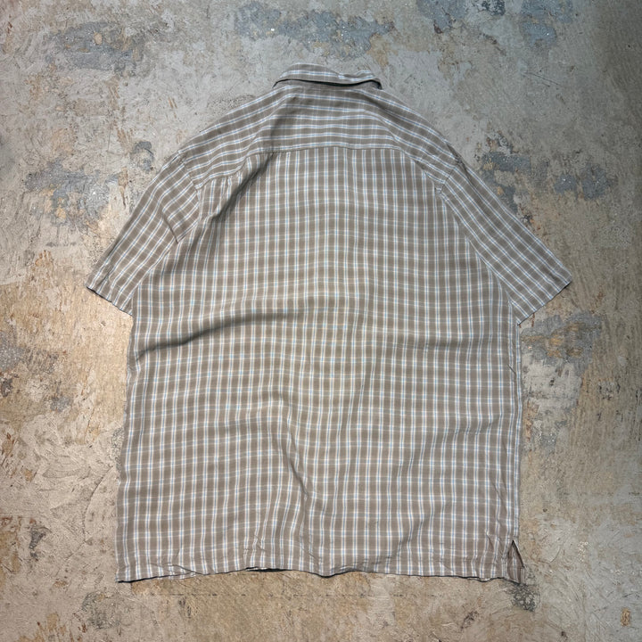 Used clothing Columbia/ Columbia/ Short sleeve shirt/ Checkered pattern/ Size L