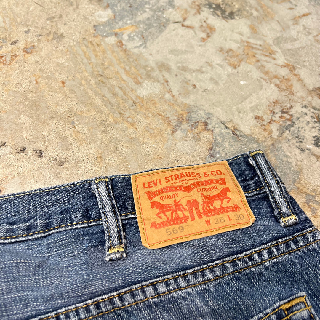 古着 Levi's/リーバイス/Denim Pants/デニムパンツ/569/実寸サイズ40×29