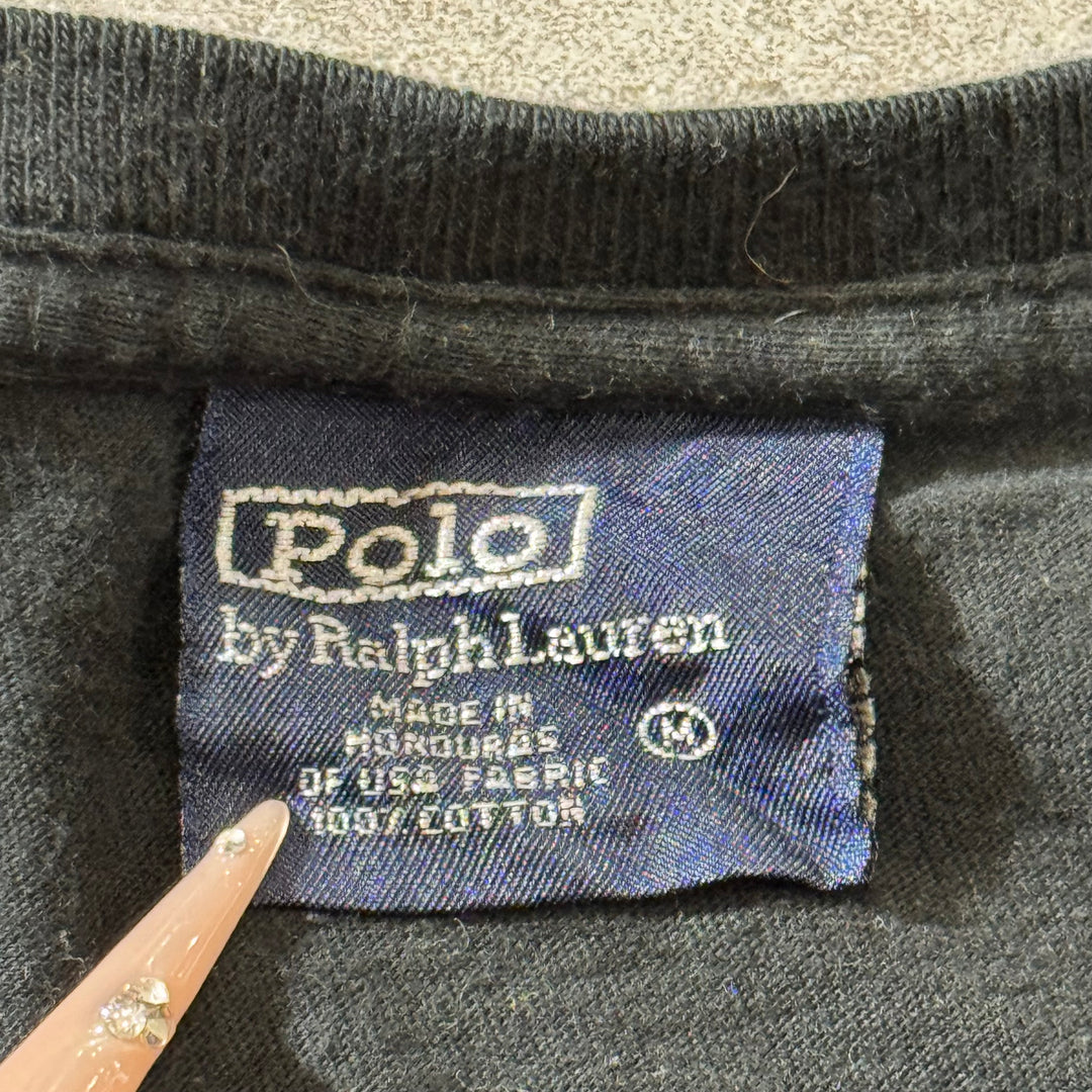 古着 Polo Ralph Lauren/ポロラルフローレン/ ワンポイントロゴTシャツ/ サイズM