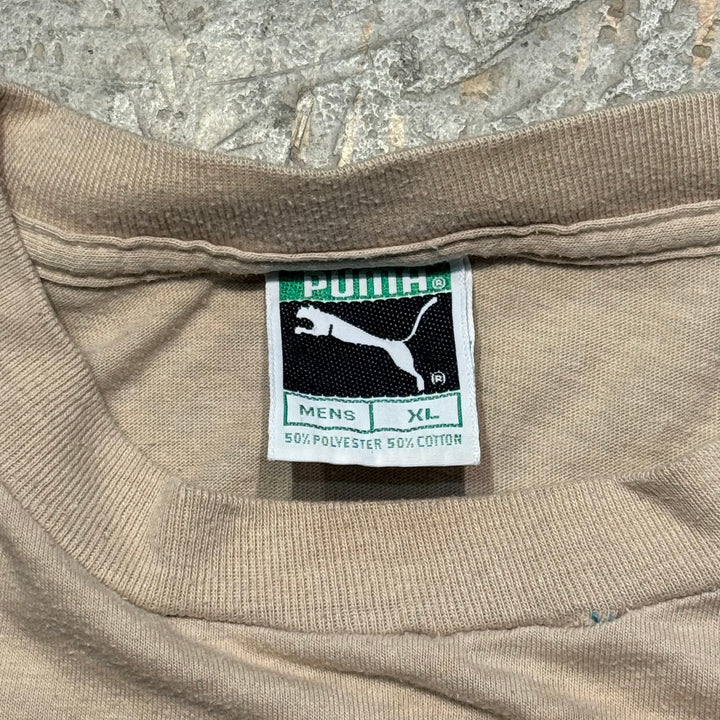 古着 USA製 80's PUMA/ プーマ / プリントTシャツ/ サイズXL