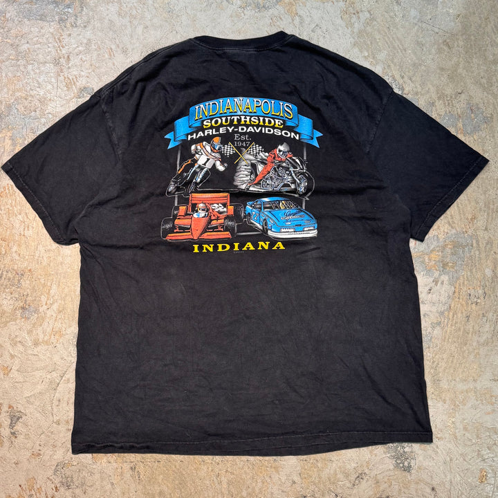 二手衣服Harley-Davidson/哈雷戴维森/印花T恤/尺寸2xl