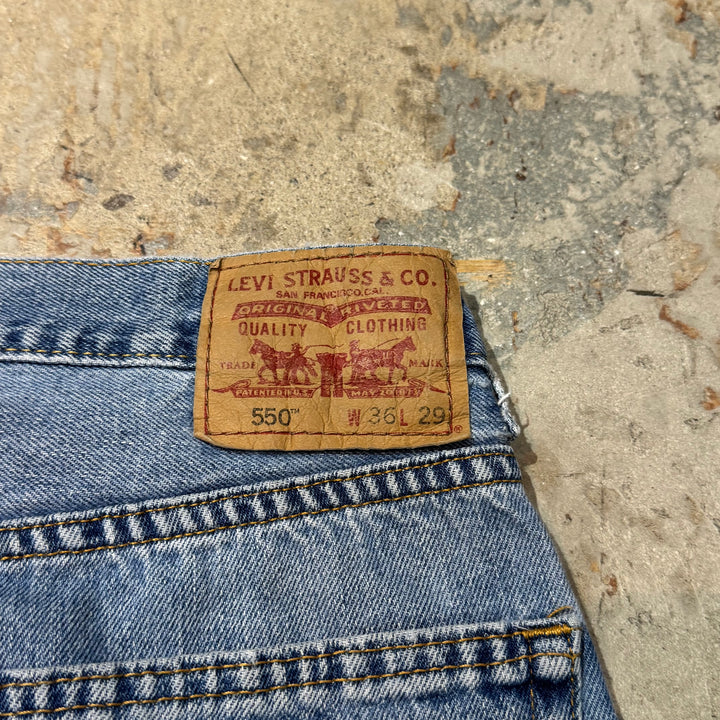 旧衣服Levi's/李维斯/牛仔裤/ 550/实际尺寸32×27