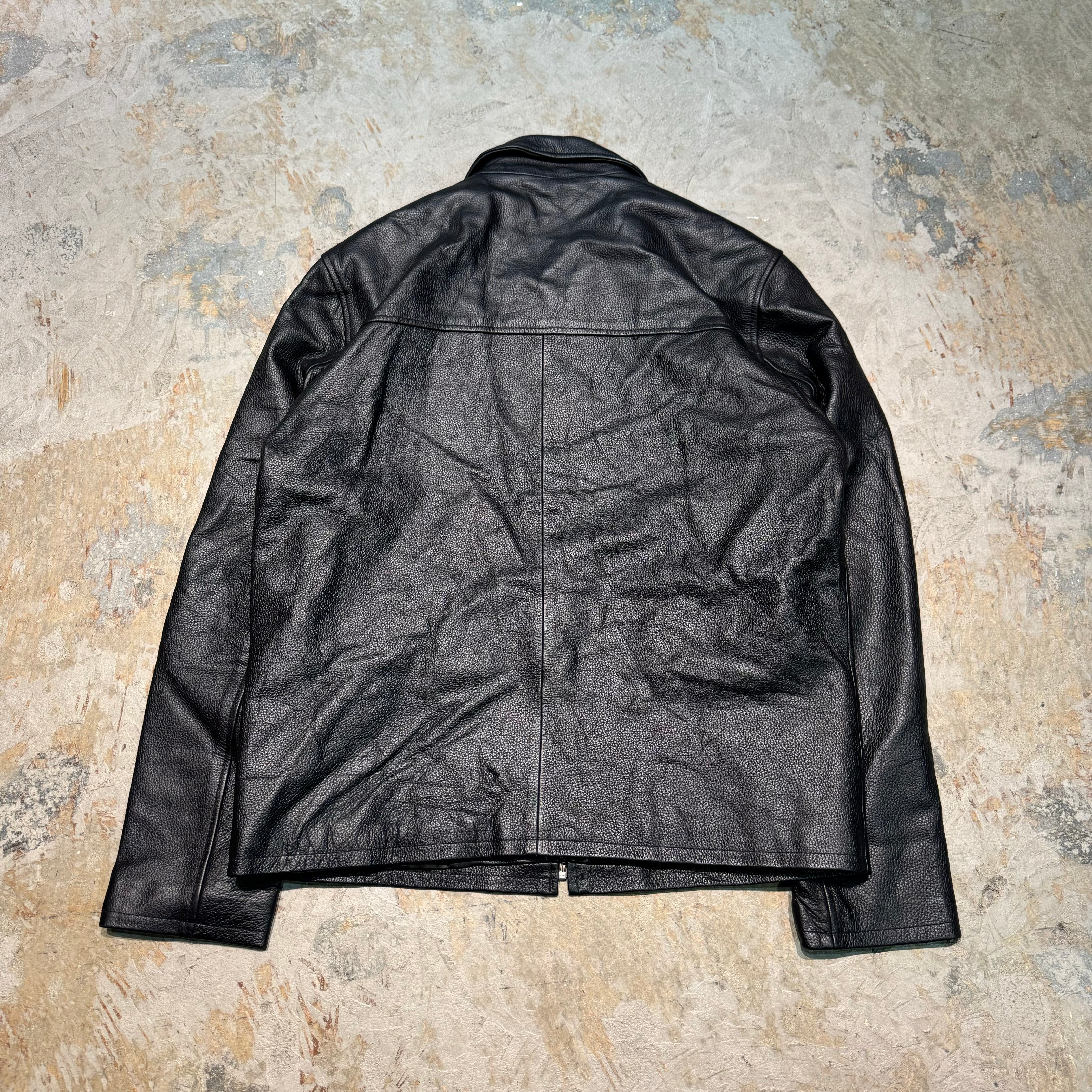 古着 PERRYELLIS/ ペリーエリス/ ジップアップレザージャケット