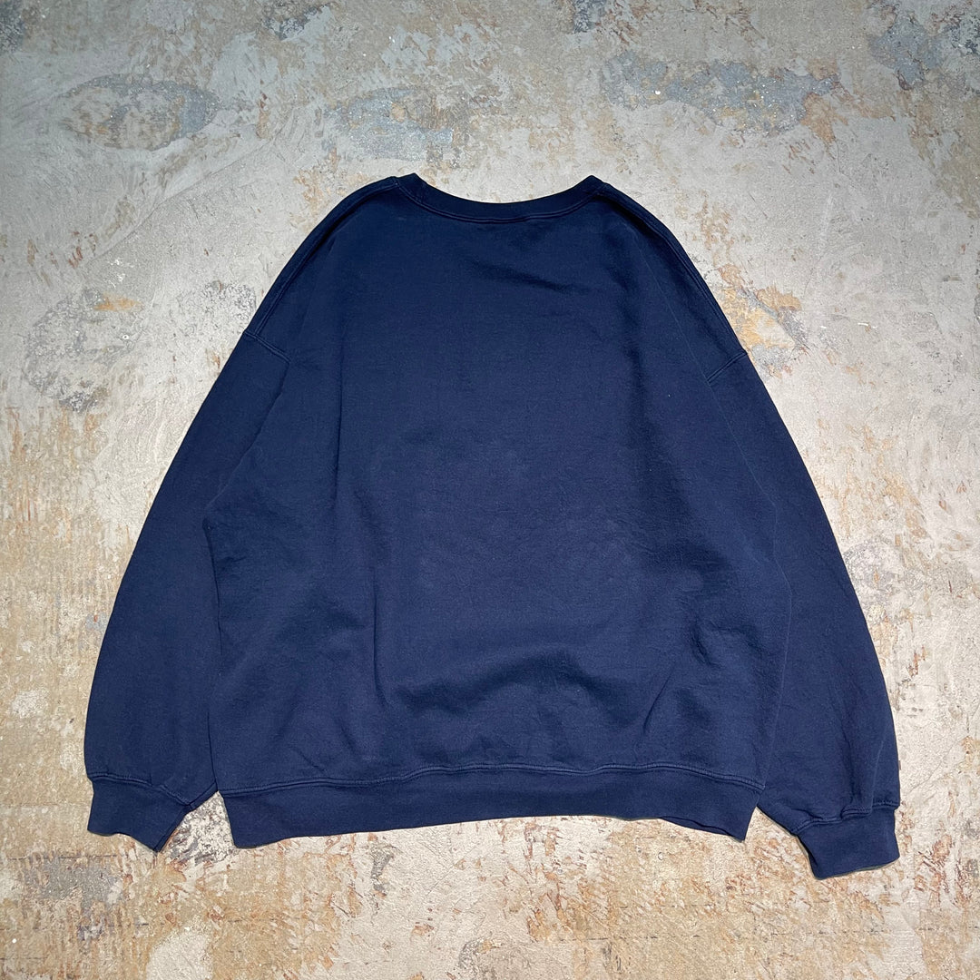 #2069 古着 GILDAN/ギルダン/Crewneck Sweat/クルーネックスウェット/カレッジロゴ/サイズ2XL