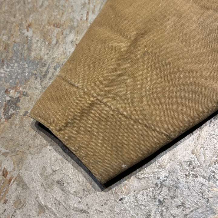 미국에서 만든 중고 의류 Carhartt/ Carhartt/ Detroit 재킷/ 오리 직물/ 안감 담요/ 크기 L