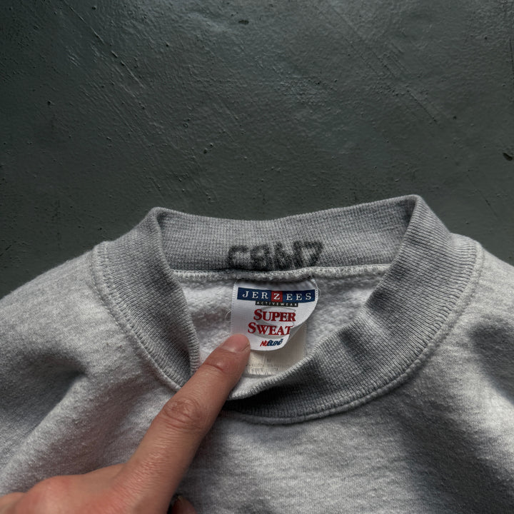 古着 JERZEES/ ジャージーズ/ クルーネックスウェット/ AIR FORCE/ 米空軍/ サイズM