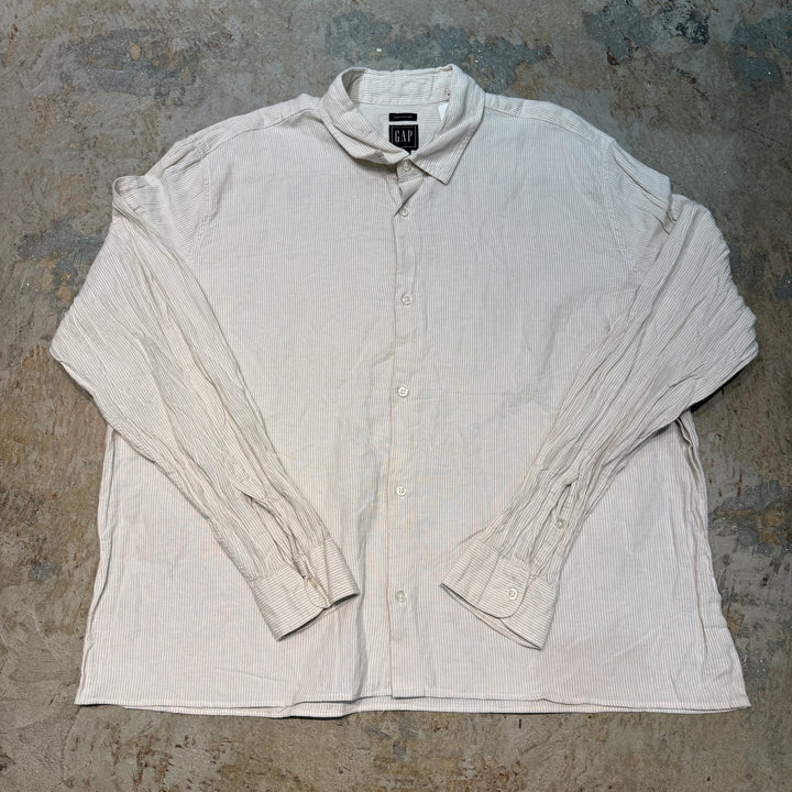 古着  GAP/ギャップ/ ボタンダウン長袖シャツ/ チェック柄/ サイズXXL