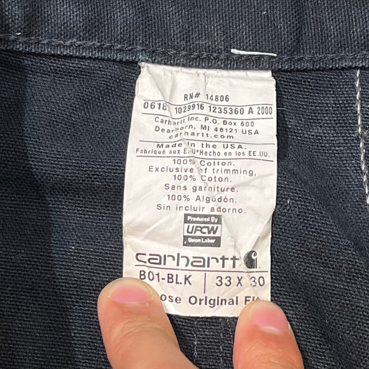 旧衣Carhartt/ Carhartt Double-Knee Painter Pants/双尼漆裤/牛仔裤/牛仔裤/实际尺寸30x29