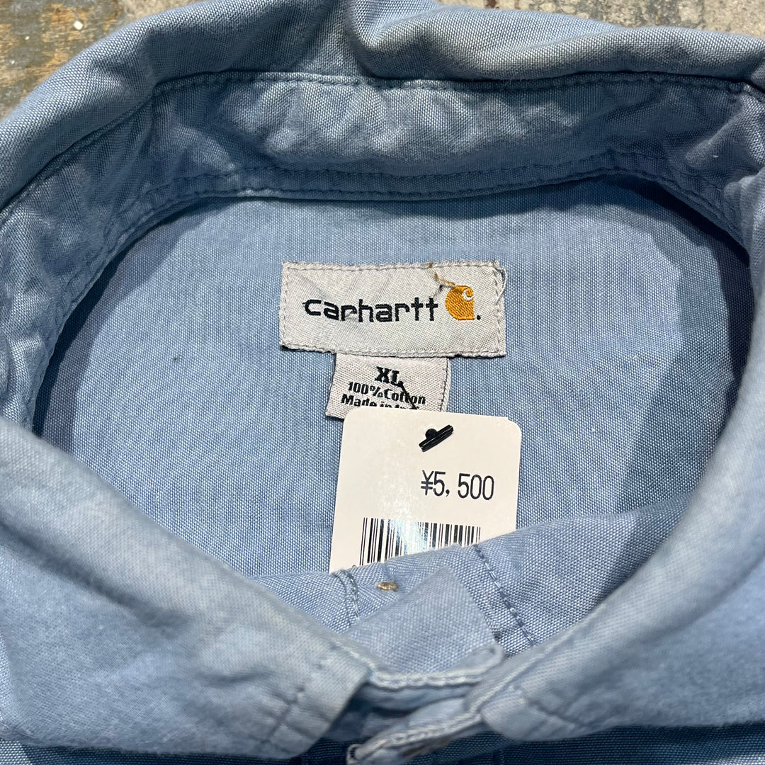 #4311 Carhartt/カーハート L/S Button Down Work Shirts/ボタンダウンワークシャツ/サイズXL