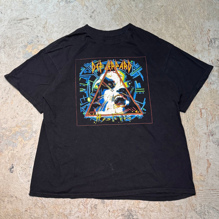 古着 DEF LEPPARD/ デフレパード/ アーティストTシャツ/ サイズXL相当